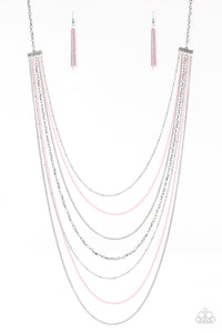 Radical Rainbows Pink - Paparazzi Necklace