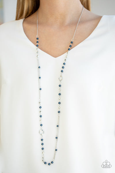 Really Refined Blue - Paparazzi Necklace