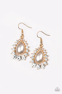 Regal Renewal Gold - Paparazzi Earring