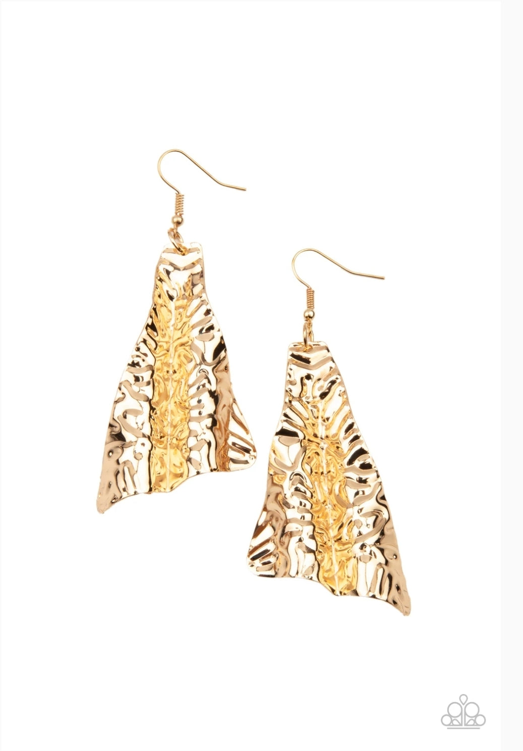 How FLARE You Gold - Paparazzi Earring