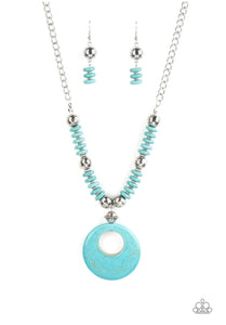 Oasis Goddess Blue - Paparazzi Bracelet