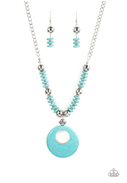 Oasis Goddess Blue - Paparazzi Bracelet