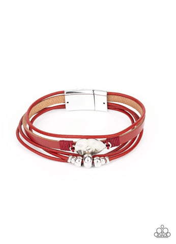 Tahoe Tourist Red - Paparazzi Bracelet