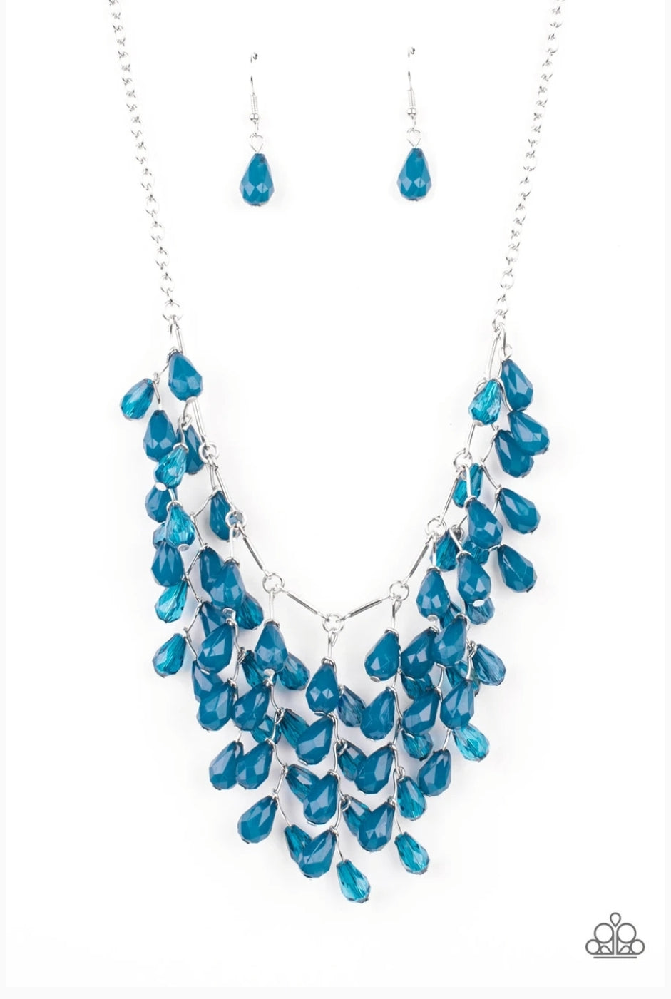 Garden Fairytale Blue - Paparazzi Necklace