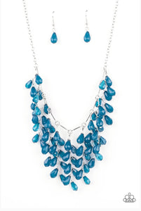 Garden Fairytale Blue - Paparazzi Necklace