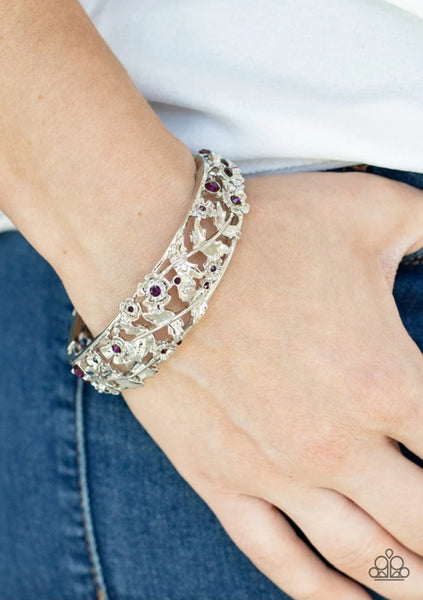 Ripe For The Picking Purple - Paparazzi Bracelet