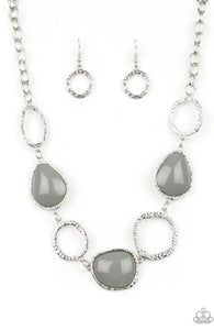 Haute Heirloom Silver - Paparazzi Necklace