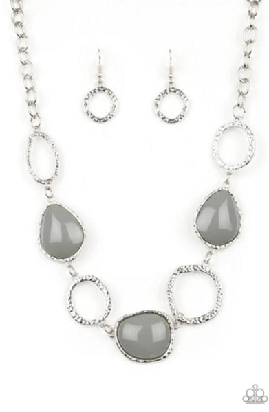 Haute Heirloom Silver - Paparazzi Necklace