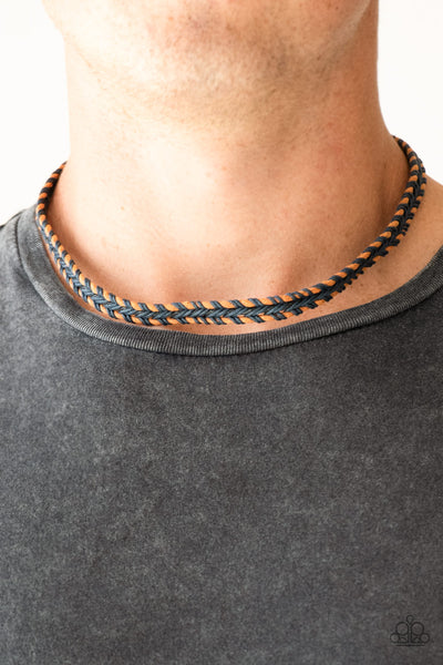 The Grand Canyoner Blue - Paparazzi Necklace