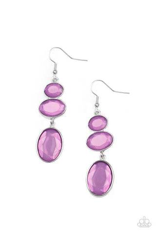 Tiers of Tranquility Purple - Paparazzi Jewelry