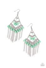 Trending Transcendence Green - Paparazzi Earring