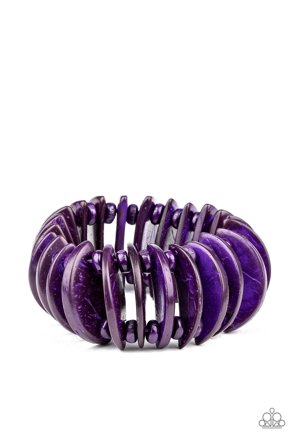 Tropical Tiki Bar Purple - Paparazzi Bracelet