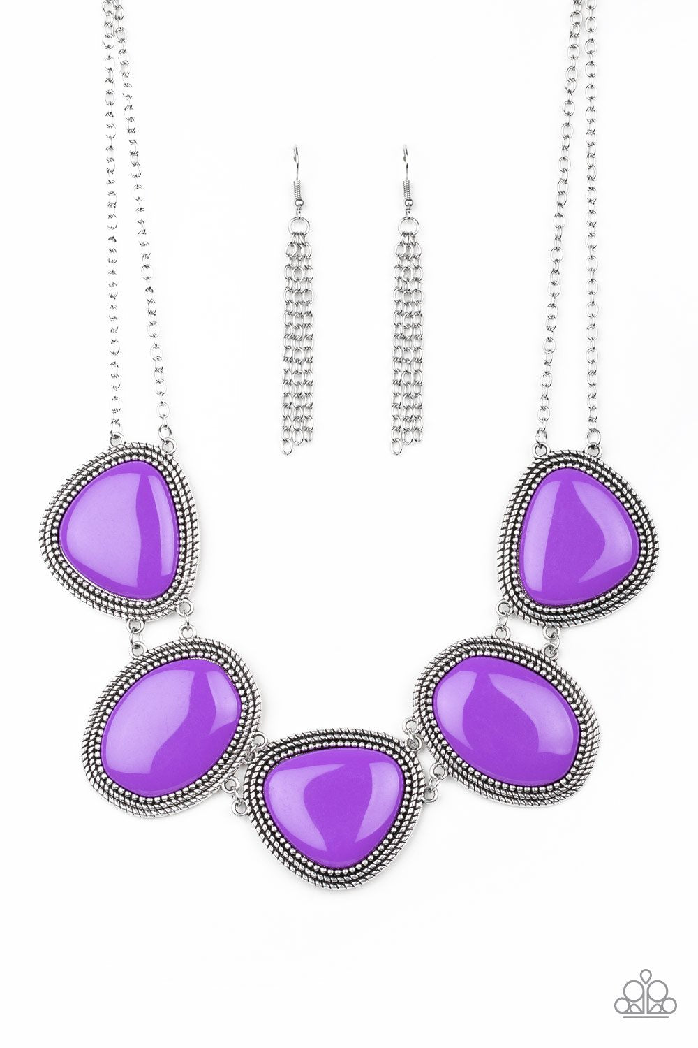 Viva La Vivid Purple - Paparazzi Necklace