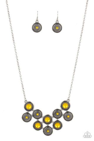 What's Your Star Sign Yellow - Paparazzi Necklace