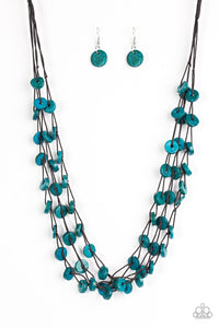 Wonderfully Walla Walla Blue - Paparazzi Necklace