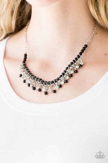 A Touch of Classy Black - Paparazzi Necklace