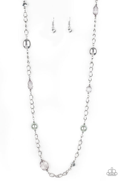 Only For Special Occasions Silver - Paparazzi Necklace