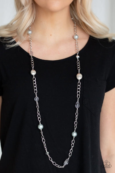 Only For Special Occasions Silver - Paparazzi Necklace