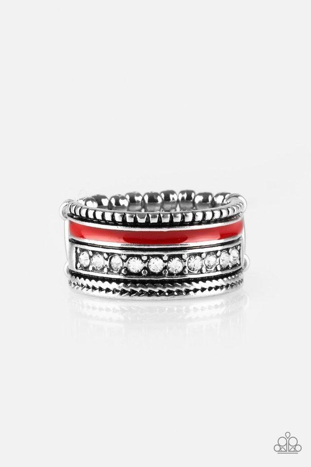 Rich Rogue Red Ring - Paparazzi Accessories