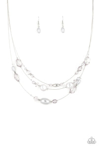 Pacific Pageantry Silver - Paparazzi Necklace