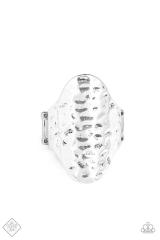 Revamped Ripple Silver - Paparazzi Jewelry