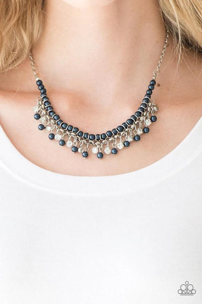 Block Party Princess Blue - Paparazzi Necklace