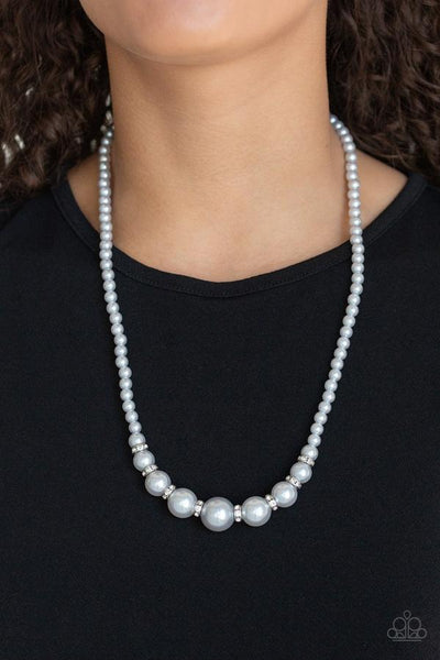 SoHo Sweetheart Silver - Paparazzi Necklace