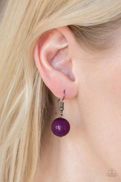 Fashion Fad Purple - Paparazzi Necklace