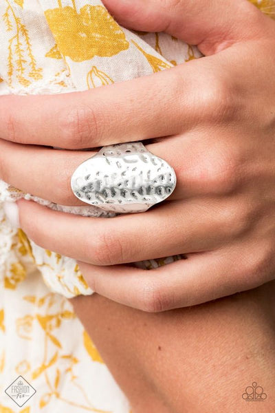 Revamped Ripple Silver - Paparazzi Jewelry