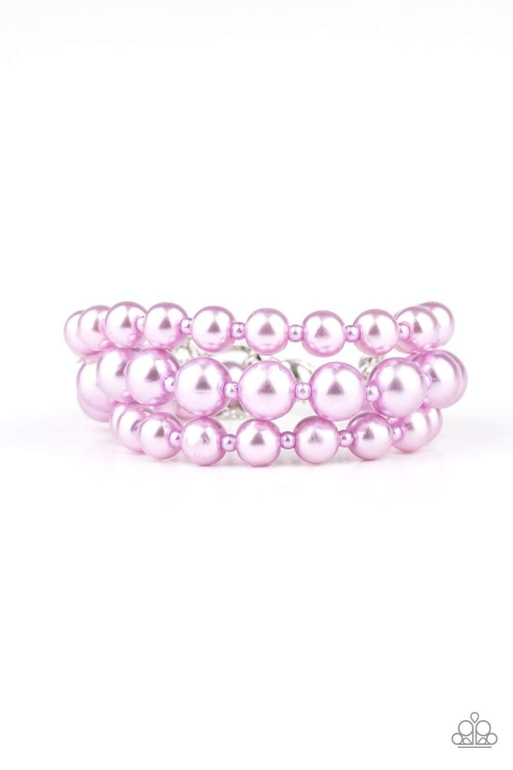 Total Pearl-fection Purple - Paparazzi Jewelry