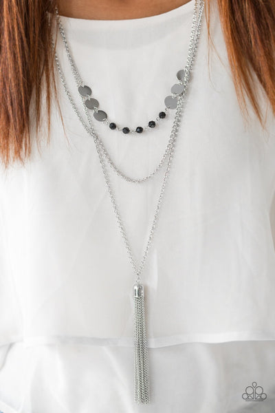 Celebration Of Chic Silver - Paparazzi Necklace